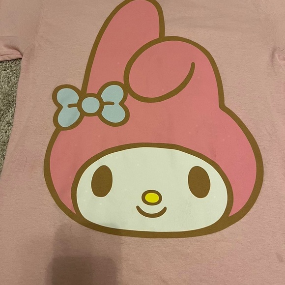 Sanrio Pink My Melody Kids T-Shirt - Picture 5 of 6